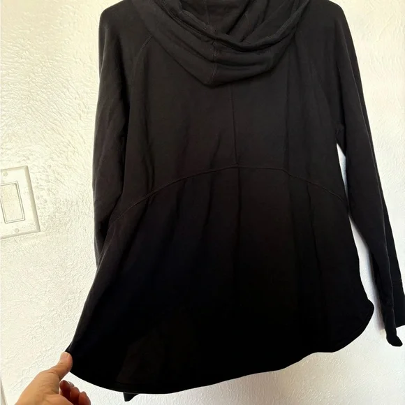 Black Women's Hoodie - Picture 3 of 10